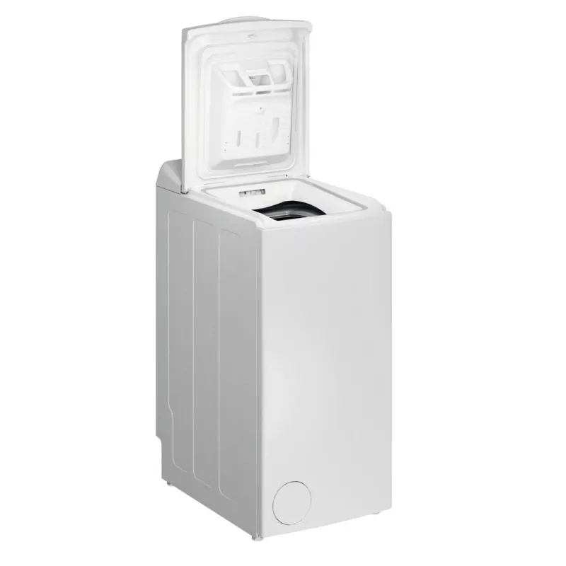 INDESIT Toplader-Waschmaschine BTW L60400 EE/N, Energieklasse D, 6 kg, 1000 U/min, Tiefe 60 cm