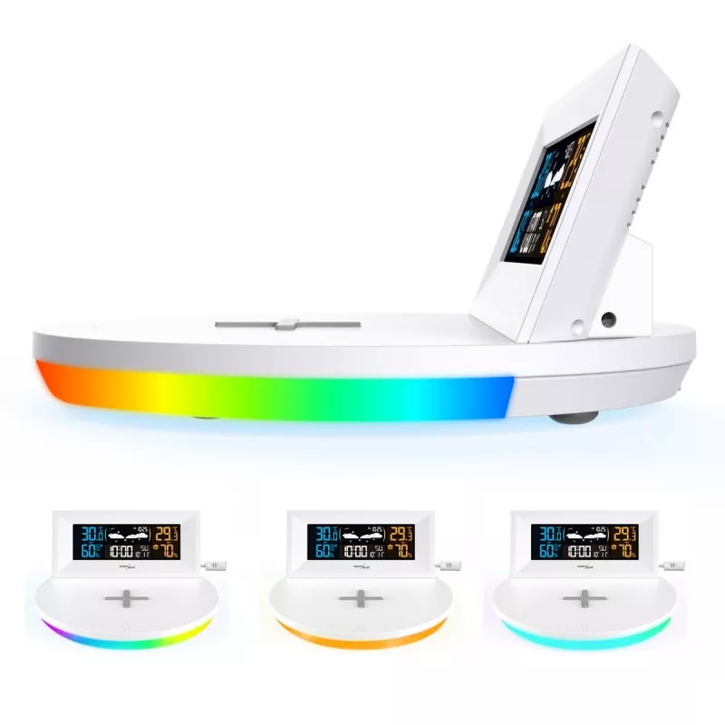 Wireless weather station with Qi GB213