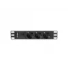 Lanberg PDU-03E-0200-BK Power Distribution Unit (PDU) 3 AC-Ausgänge 1U Schwarz