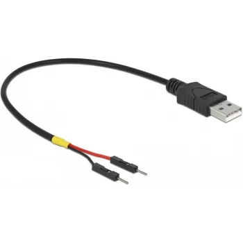 USB-Kabel DeLOCK 85401 0,2 m USB A Schwarz