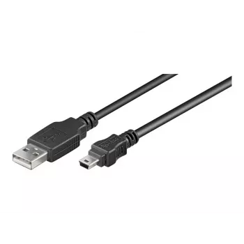 Goobay | USB 2.0 Hi-Speed-Kabel | 50768 | USB-A auf Mini-USB USB 2.0 Stecker (Typ A) | USB 2.0 Mini-Stecker (Typ B, 5-polig)