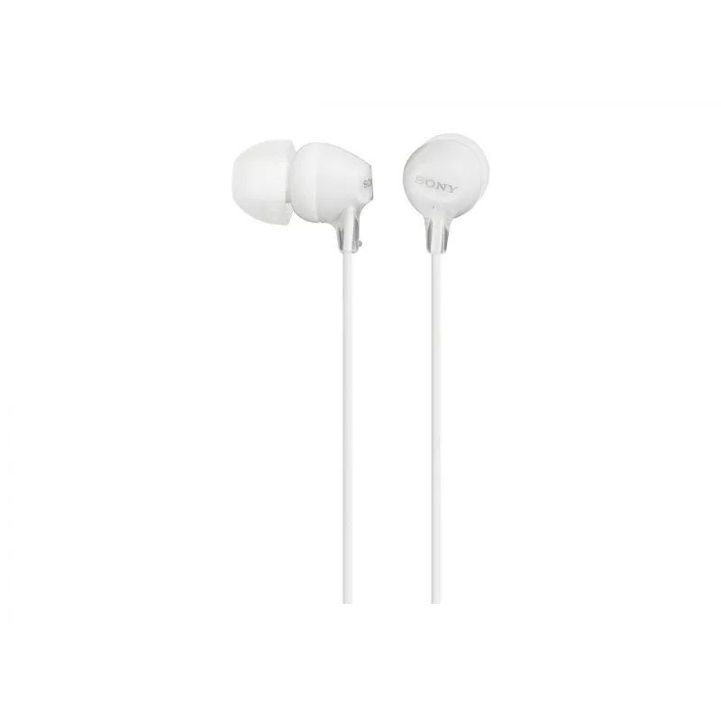 Sony MDR-EX15LP, Kabelgebunden, 8 - 22000 Hz, Musik, 3 g, Kopfhörer, Weiß