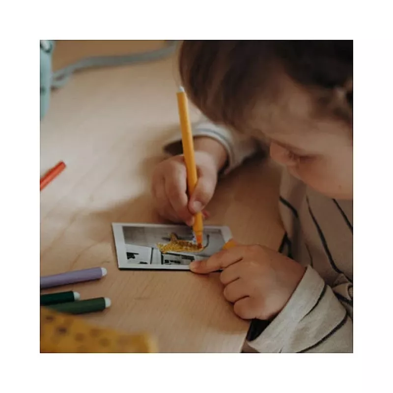 Kinder-Digitalkamera KIDYWOLF Kidyprint Grün Weiß