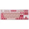 Ducky One 3 TKL Gossamer Pink Tastatur Gaming USB US Englisch Pink, Weiß