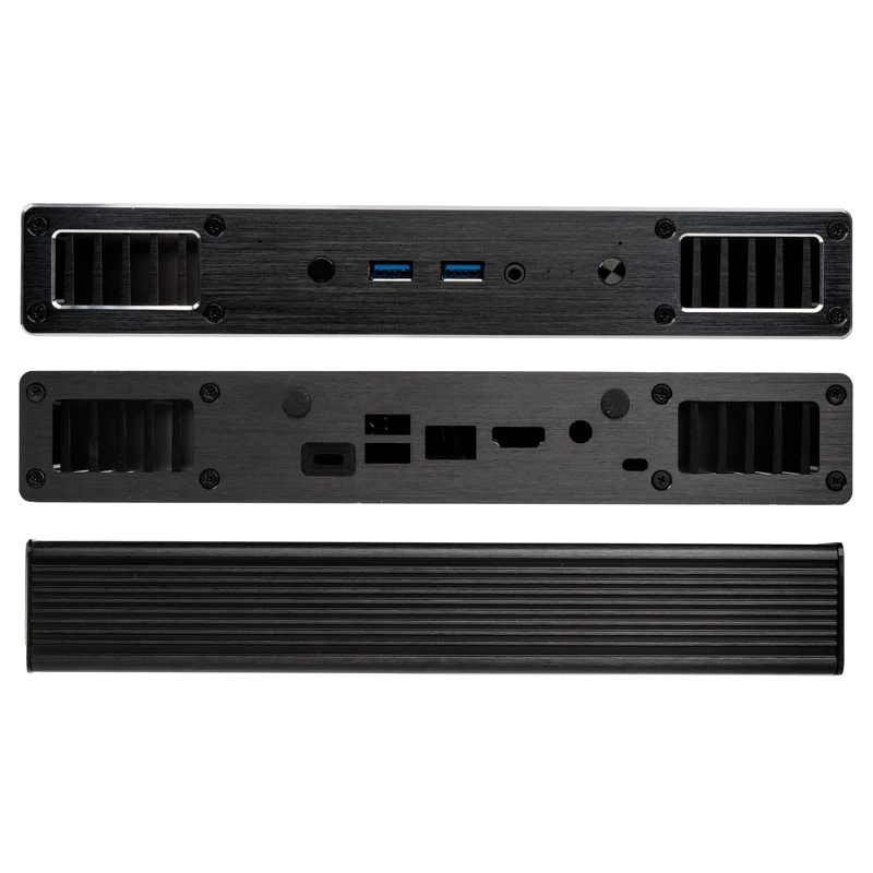 PC-Gehäuse Akasa Plato X8 Small Form Factor Schwarz