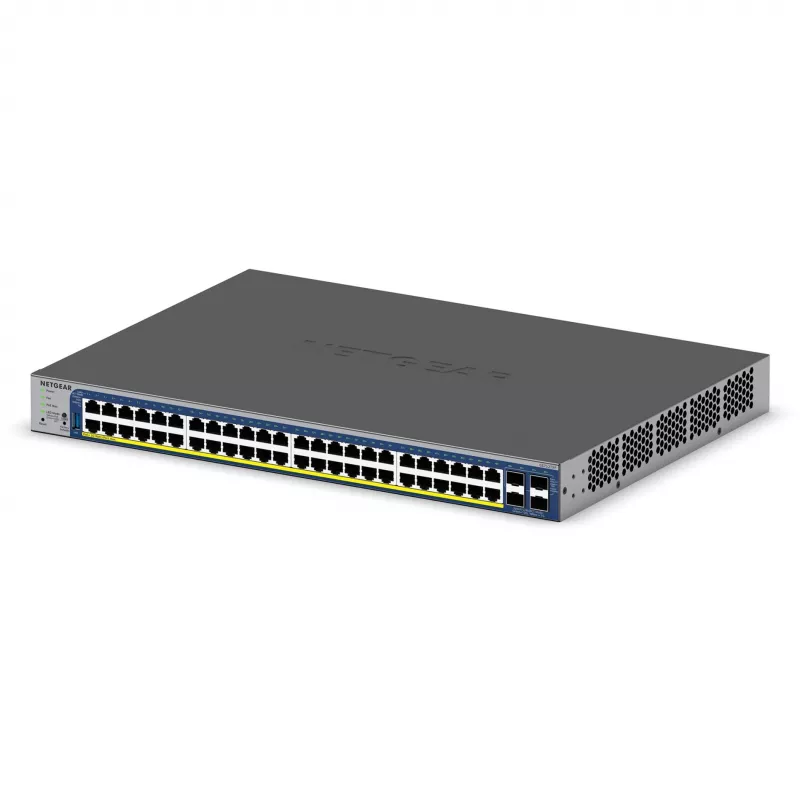 NETGEAR 52-Port PoE Gigabit/10G Stackable Smart Switch (GS752TXP)