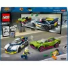 LEGO City Spielset 60415 Polizeiauto und Muscle-Car-Verfolgungsjagd — 213 Teile, 2 Minifiguren, Alter 6+