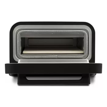 Pizzaofen G3FERRARI G10204 — Tisch-Pizzaofen, 1 Pizza, 1850 W, max. Ø 30 cm, Schwarz/Silber