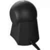 Kabelgebundener Desktop-Barcodescanner QOLTEC 50857 – 1D/2D, USB, ABS-Gehäuse, schwarz, 1,75 m Kabel