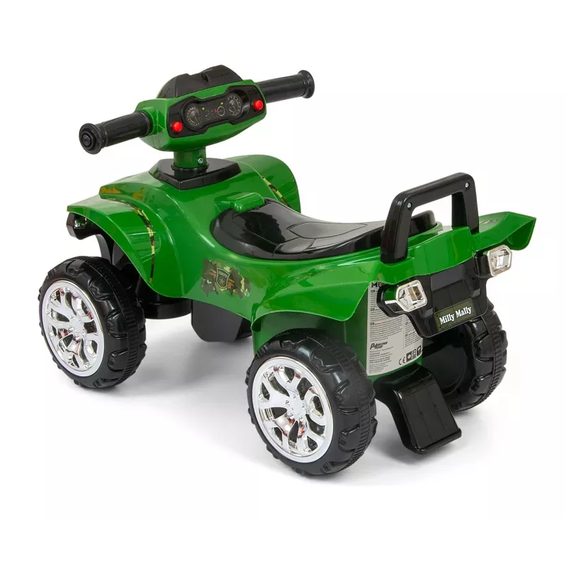 Rutschfahrzeug milly mally Ride-on Monster Military Modell 27515 für Kleinkinder