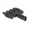Solar-Steckverbinder DeLOCK DL4 1 Stecker auf 4 Buchse schwarz