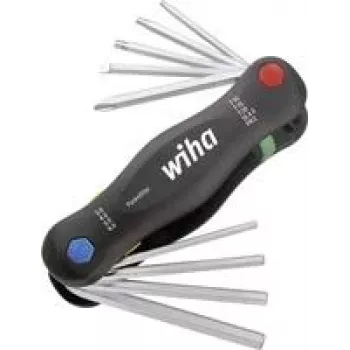 Schraubendreher-Set Wiha 25295 – Kreuzschlitz-, Sechskant-, Torx-Spitzen