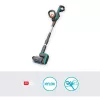Akku-Mehrfachreiniger AquaBrush Patio 18V P4A solo, Hartbodenreiniger Grau/Türkis, ohne Akku und Ladegerät, POWER FOR ALL ALLIANCE