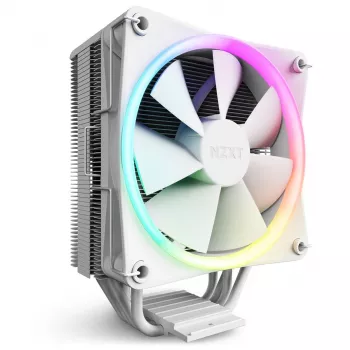 NZXT T120 RGB Prozessor-Luftkühler 12 cm Weiß 1 Stück
