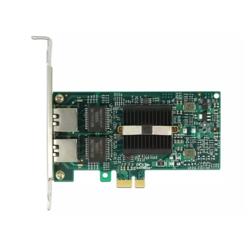 Delock PCIe-Karte 2x Gigabit LAN Netzwerkadapter