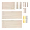 Maclean MC-130 WD Organizer aus Holz, Wandtafel 40x60 cm, max. 20 kg