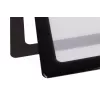 DEMCiflex Staubfilter 200 mm, quadratisch - schwarz/weiß