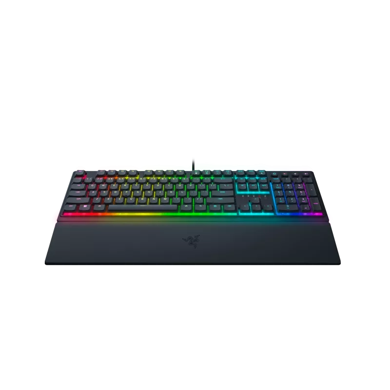 Kabelgebundene Gaming-Tastatur Razer Ornata V3 – Membran‑Mechanik‑Hybrid, RGB LED-Beleuchtung, USB