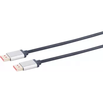 DisplayPort-Kabel ShiverPeaks 1.4, 1,5 m, Einzelstecker, Hochgeschwindigkeits-Video- und Audioübertragung