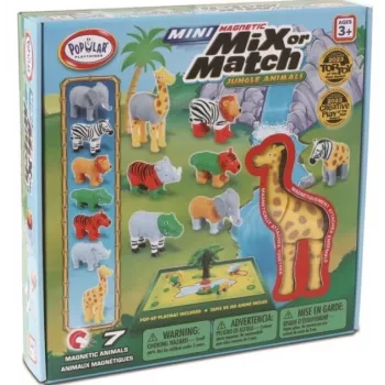 Babyspielzeug MALIK Magnetic Mini Animals Dschungel Modell 62323 — Magnetische Tierfiguren-Set