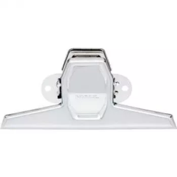 MAUL Briefklemme aus Metall, Nickel, Breite: 125 mm, montierbar auf Metall, Holz oder Kunststoff (22530-96)
