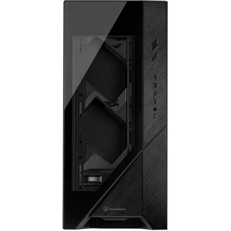 ALTA F2, Big-Tower-Gehäuse schwarz, Temperglas