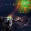 Hawk HW-STAR02 Astronaut Star Projector mit Uhr Ghrome Edition