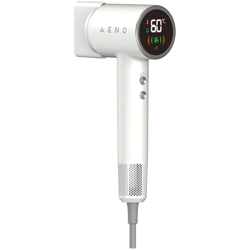 High Speed Haartrockner, 220V-240V~50-60Hz, 1500W, Ionen-Technologie, LCD, 6+ Zirkulationsmodi, 110.000 U/min, weniger als 75 dB