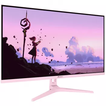 Computermonitor Arozzi Nova 32 Zoll (80 cm) 2560×1440 Quad HD LED 1 ms 16:9 Pink mit Lautsprechern und VESA