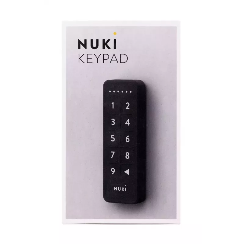Smart-Türschloss NUKI — Bluetooth (5.0) IP65 Codeschloss CR2032-Batterien enthalten