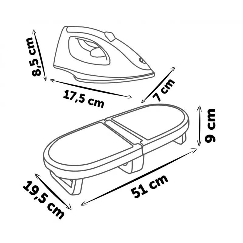 Klappbarer Bügeltisch Tefal