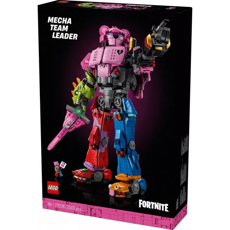 LEGO Bauset Team Leader Mechs 77078 — Fortnite, 2503 Teile, 1 Minifigur, 450 mm Mech-Höhe