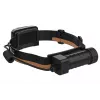 Stirnlampe Duracell DH1500R — schwarz/orange, wiederaufladbare freihändige Beleuchtung