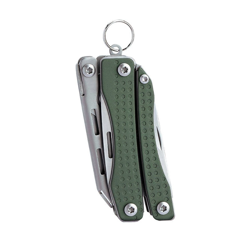 Multitool Nextool NE20050 10-in-1 kompaktes Multitool, grün, 10 Werkzeuge, 83 g, zusammengeklappt 6,8 cm