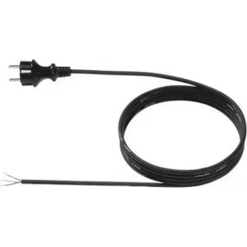 Stromkabel Bachmann 322.184 Schwarz 2 m