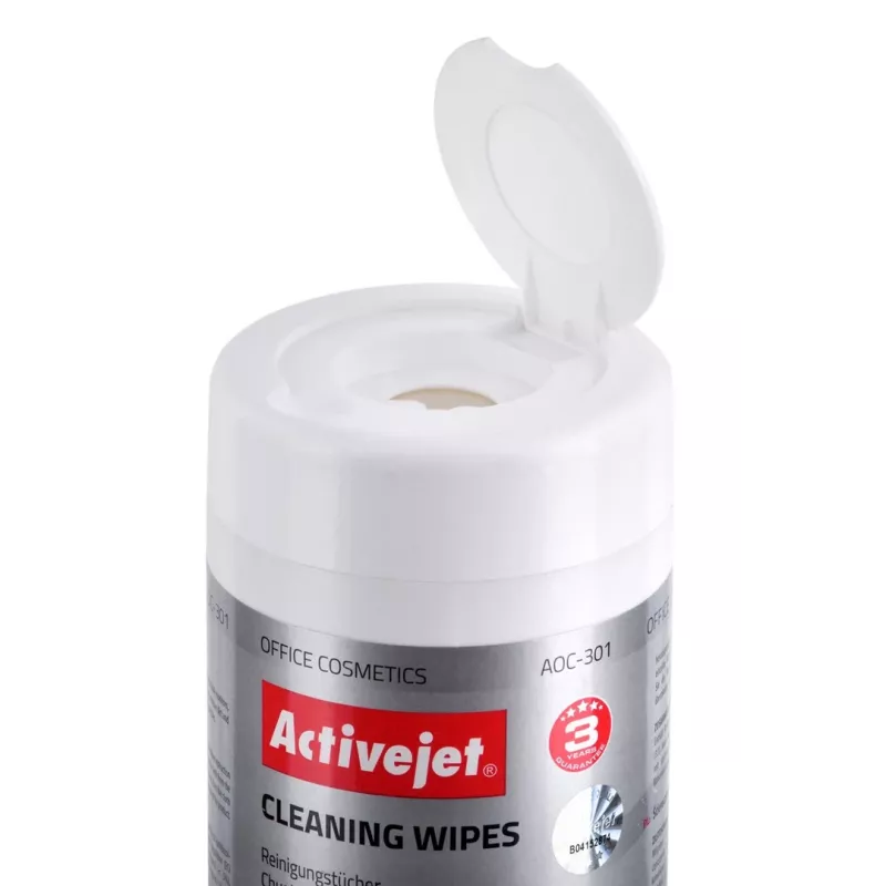 Activejet AOC-301 universelle Reinigungstücher, 100 Stk.
