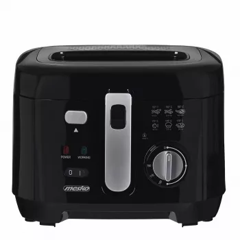 Fritteuse Mesko Home MS 4908 Single 2,5 L 1800 W Schwarz Grau