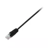 Ethernet-Kabel V7 CAT6 UTP 0,5 m Schwarz