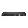 HPE Aruba Networking CX 6100 24G Class4 PoE 4SFP+ 370W Managed L3 Gigabit Ethernet (10/100/1000) Power over Ethernet (PoE) 1U Schwarz