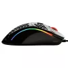 Glorious Gaming Glorious Model D Maus Glossy (Schwarz), Rechtshändig, Optisch, USB Typ-A, 12000 DPI, 1 ms, Schwarz