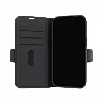 Handy-Folio-Case dbramante1928 Bergen Pro – klappbar, Kunststoff, schwarz für Apple iPhone 15