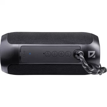 Tragbarer Bluetooth-Lautsprecher DEFENDER ENJOY S100 — 10W, Bluetooth 5.3, 5h Akku, LED-Beleuchtung, eingebautes Mikrofon
