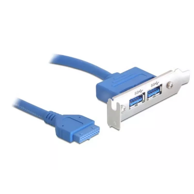 USB-3.0-Kabel DeLOCK 82976 2 x USB 3.0-A 0,4 m