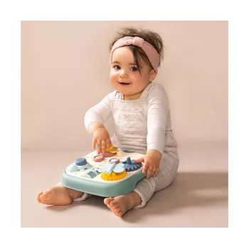 Interaktives Tablet SMOBY Little 12m+ Lernspielzeug für Kleinkinder mit Tasten, Geräuschen und Lernaktivitäten