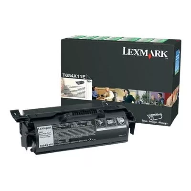 Toner Lexmark T654X11E 30000 Seiten Schwarz