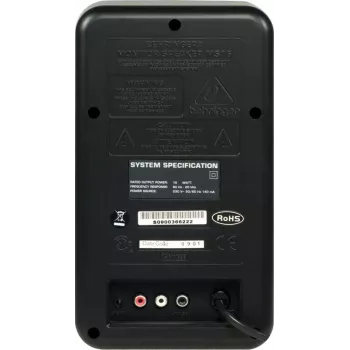 Behringer MS16 Lautsprecher 2-Wege Schwarz Kabelgebunden 16 W