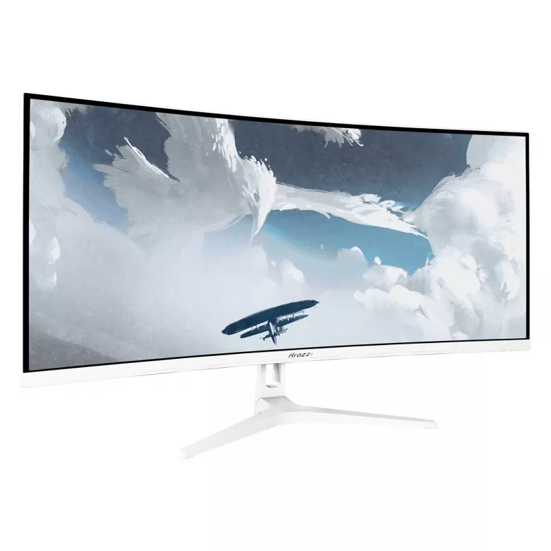 Curved monitor Arozzi Nova 34 inch (86.4 cm) VA LED 3440×1440 21:9 1 ms White