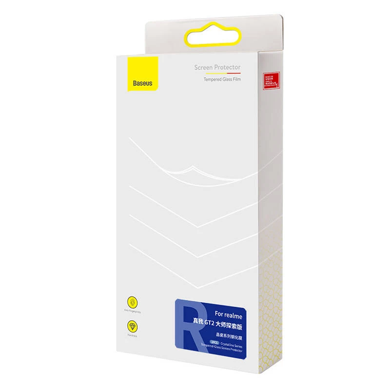 Tempered Glass Screen Protector Baseus für realme GT2 Master Explorer Edition — 9H Härte, 0,3 mm Dicke