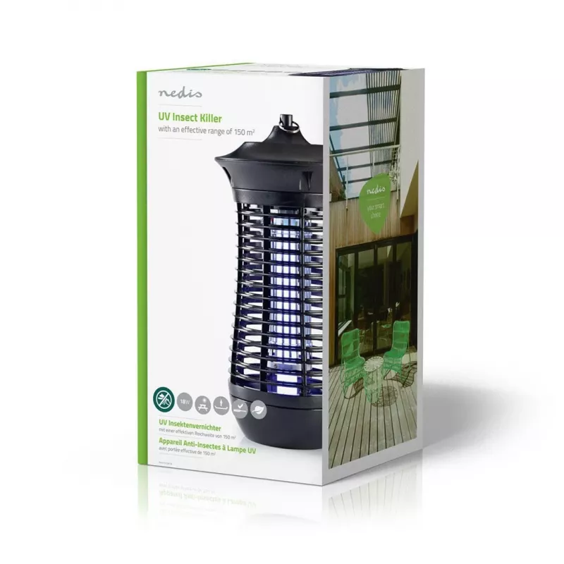 Nedis INKI110CBK18 Insektenfalle Schwarz