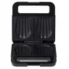 Toaster Adler AD 3079 — Einzelne Antihaftplatte, 750 W, schwarz, vertikale Aufbewahrung